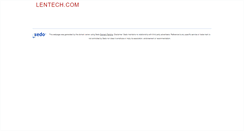 Desktop Screenshot of lentech.com